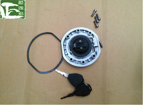 Motorcycle Oil Tank Zinc Alloy Cap Fuel Locking sets for Bajaj NS 200cc