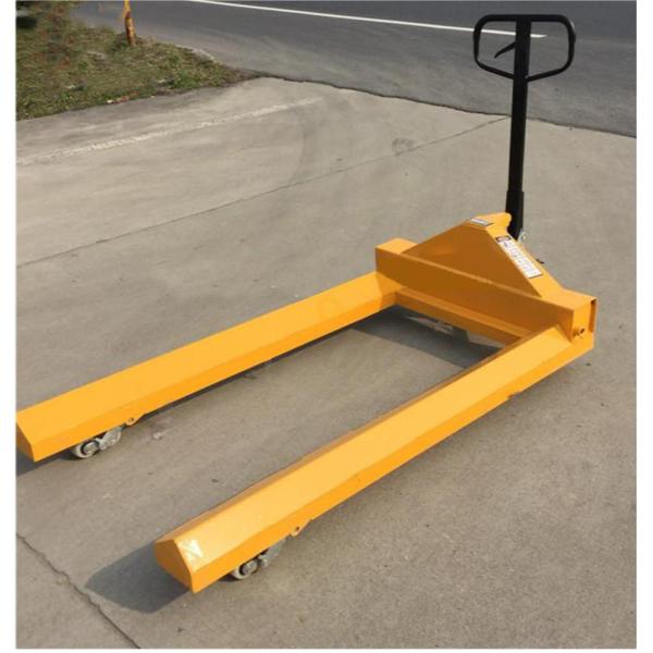 2000 Kg 2 Tons Manual Hand Pallet Truck For Handling And Transporting Cylindrical Loads
