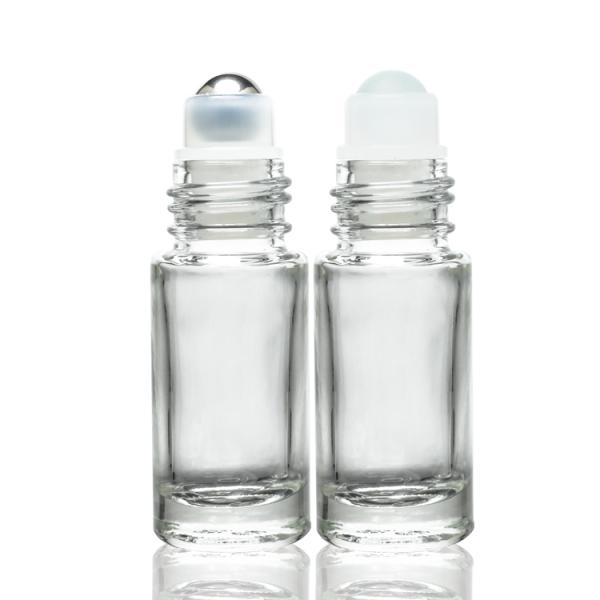 Бутылка эфирного масла 8ml сыворотки духов упаковывая янтарная стеклянная с крышкой шарика ролика