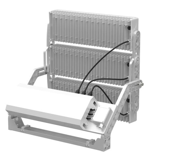 Outdoor IP66 500W 600W 800W 1200W LED Flood Light For Tennis Court Soccer