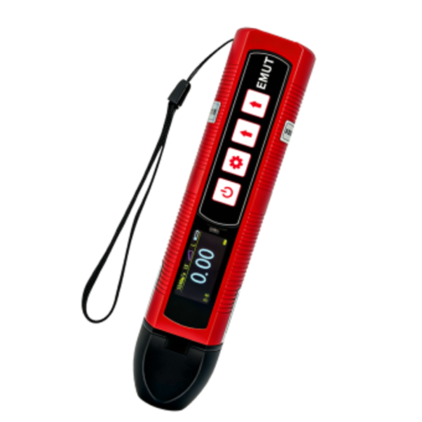 Electromagnetic Couplant-Free Ultrasonic Thickness Gauge 1.0-2000mm A/B Scan Metal Wall Thickness Tester with High Temperature Probe