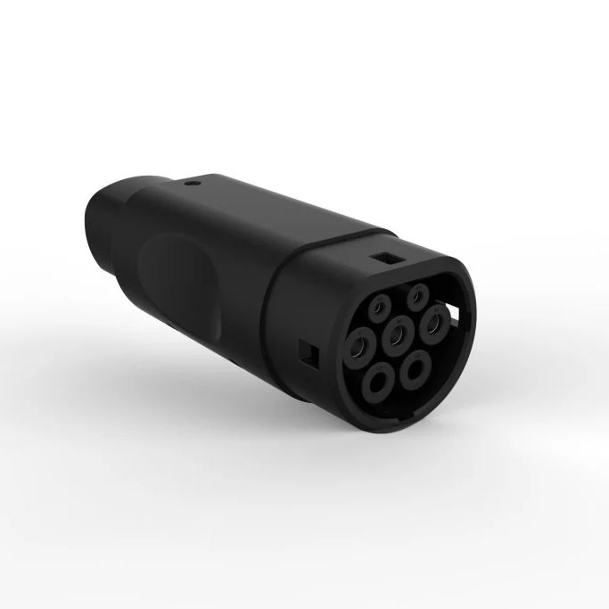 Tesla To Type2 EV зарядный адаптер EVSE соединитель 32A 250V IEC 62196-2 преобразователь