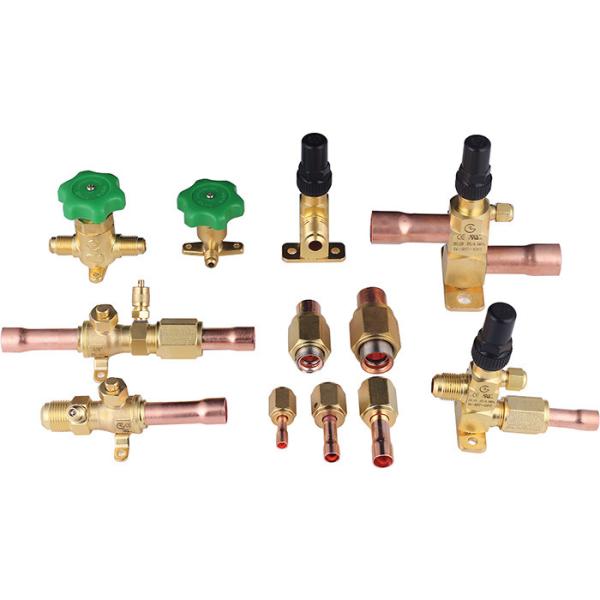 CFC HCFC HFC Refrigerant Refrigeration Valve With Easy Installation And No Outside Leakage