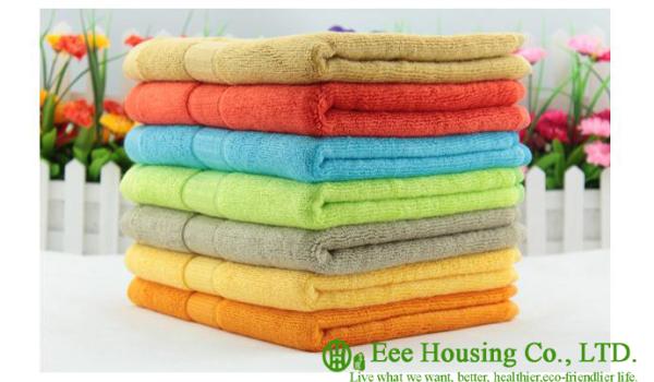 34cm*76cm 100%  Bamboo Fiber Face Tower, 155g, Eco-friendly,organic bamboo towel anti-bacterial organic bamboo towel