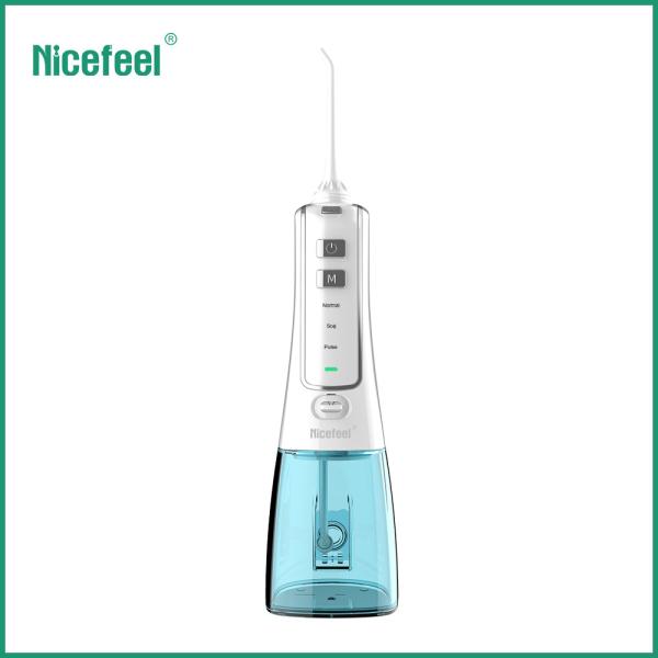 1400mAh Nicefeel Flosser dentaire électrique avec le réservoir de l'eau 300ml