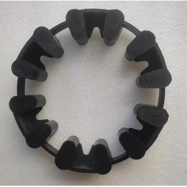 12 Toothes PRK Rubber Coupling Spider in Black Color with OD175mm x ID106mm x T25mm Dimensions