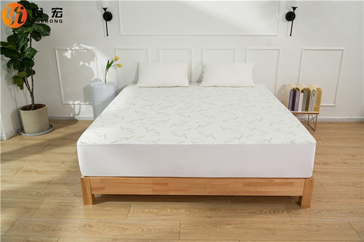 Cooling Comfort Jacquard Waterproof Mattress Cover Protector Queen Hypoallergenic