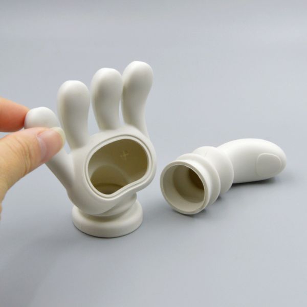 Custom Neck Massager Silicone Parts, Mold-making Custom Silicone Irregular Parts