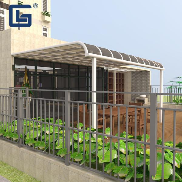 Waterproof 4m X 3m Aluminum Pergola Canopy Awning Polycarbonate Roof UV Protection