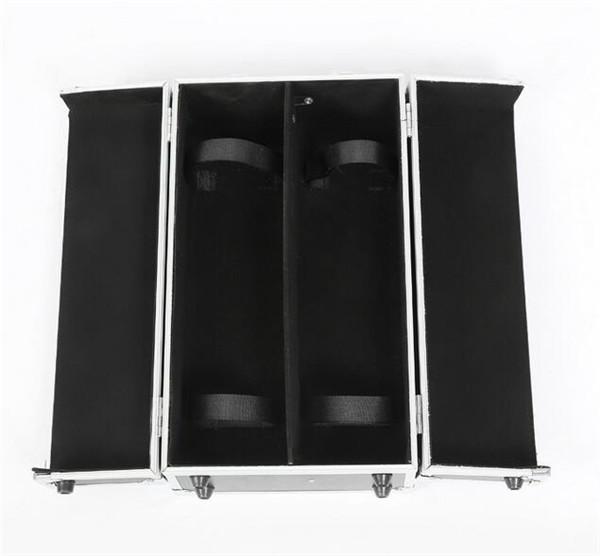 High quality carrying case gift box for double wine bottles
