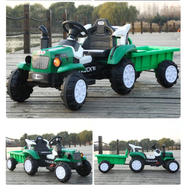 6В Детская езда на автомобилях Прямая электрическая экскаваторная машина для детей N.W 10.5KG батарея