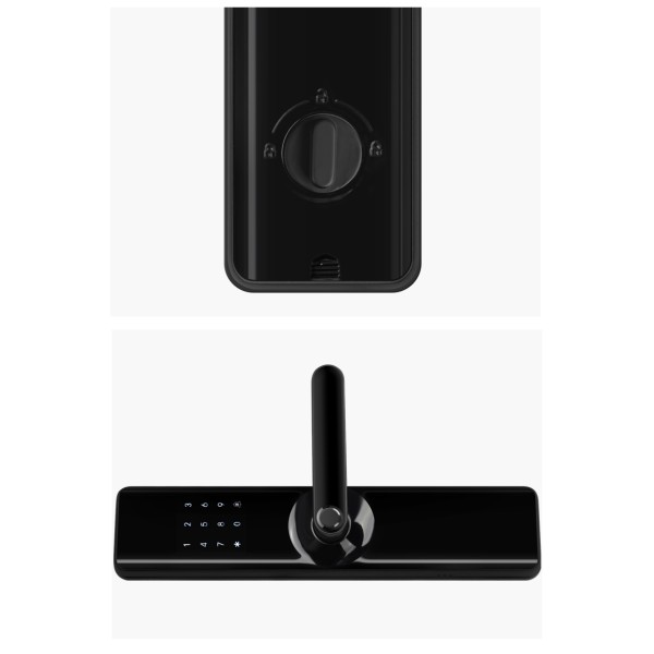 YAGU Smart Office Secure RFID Key Card Lock Digital Door Lock with Keyless Key Cylinder for Wood Doors for Hotel TTlock&TUYA