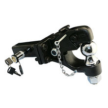 STAINLESS STEEL 304 PINTLE HOOK Electroplated Tiger Head Trailer Tow Hook With Lock / Bolt /Hitch STEEL TOOK HOOK