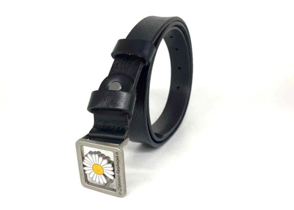 Cow Hide Daissy 23mm Width Ladies Buckle Belt