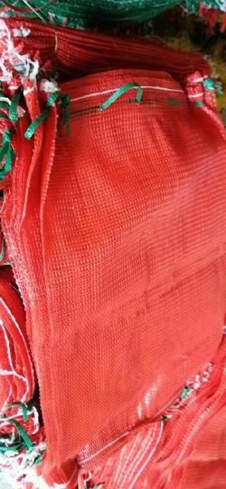 Овощи сумок плетения сетки Drawstring PP пакуя картошки лука