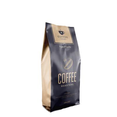 Custom Logo Takeout Food Takeaway Treat Roast Chicken Kebab Kraft Paper Bag Fired Chips Packaging Bags