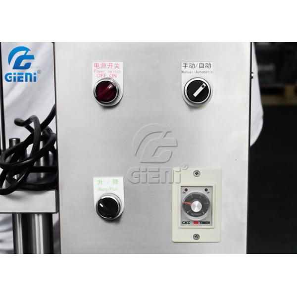 Escala de laboratorio cosmética de la máquina de rellenar 80KGS del polvo del manual SS304