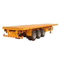 Venta de remolque de camión de transporte de contenedores 3 ejes 20 pies 40 pies de acero King Pin Esqueleto Chasis Semi camión remolque