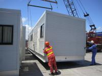 Les maisons modulaires de construction préfabriquée économiseuse d'énergie, des plans à la maison modulaires d'isolation thermique