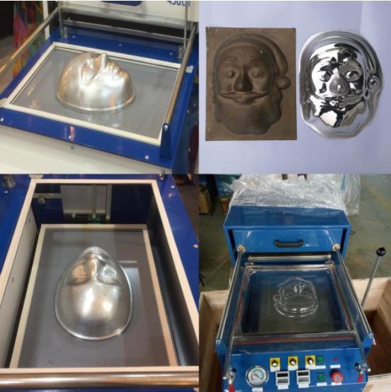 Mini desktop small vacuum forming machine for ABS, PET, PMMA, HDPE, PVC, sheet