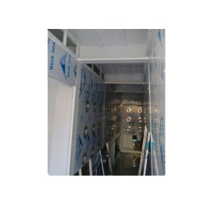 Автоматическая комната ливня воздуха нержавеющей стали для мастерской Semiconduction, фильтрованного HEPA