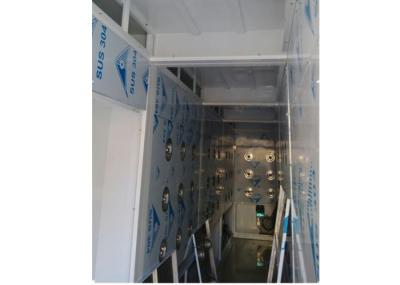 Automatic Stainless Steel Air Shower Room For Semiconduction Workshop , HEPA Filtered