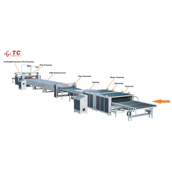 TC Woodworking Machinery PVC Metal Sheet Professional Laminating Machine