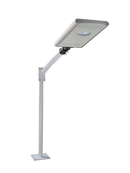 Hanfong solar energy all in one Solar street lights China manufactory LED power light15w12v8Ah CE/ROHS/ISO9001 aluminium