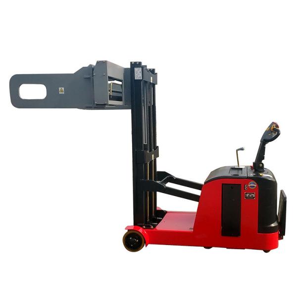2m 2.5m 3m 3.5m Roll Stacker Lifting Height Electric Clamp Stacker With Bale Clamp