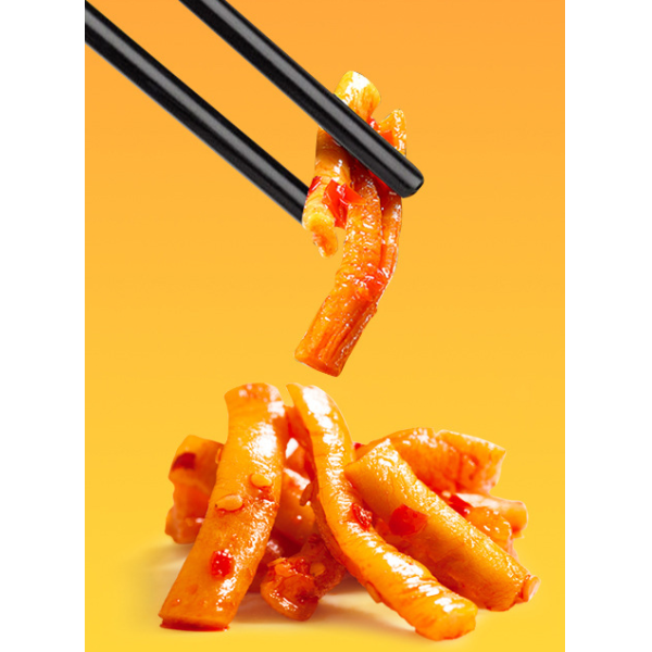 Oem Wholesale Pickled Vegetables Sushi Food Seasoned Picked Radish for Japanese Sushi Cuisine