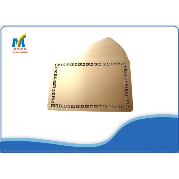 Personal Sublimation Business Cards With 86*54 Mm Size , Blank Metal Membership