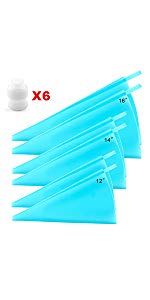 Biodegradable Pastry Piping Bags, Cake Decorating Bags, Baking Cookies Candy Supplies Kits,  Icing Bags