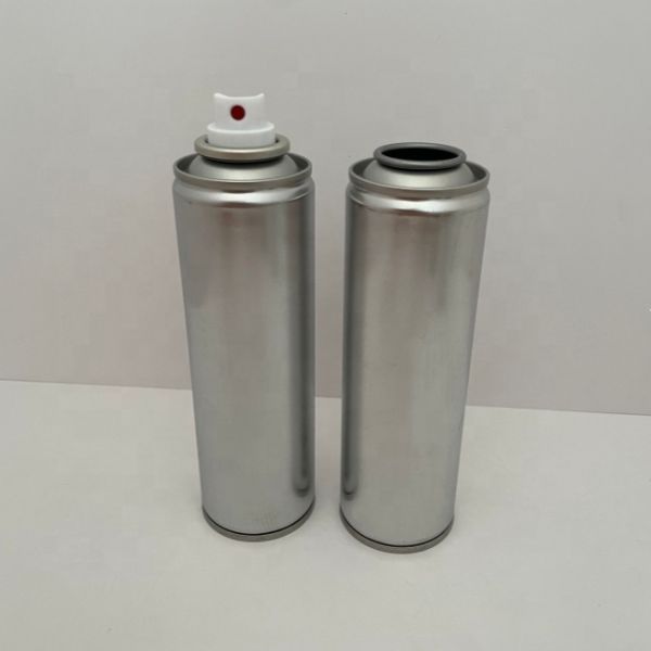 Aerosol Spray Metal Tin Cans 49*150mm 200ml Tinplate Cans For Hair Spray Air Fresh