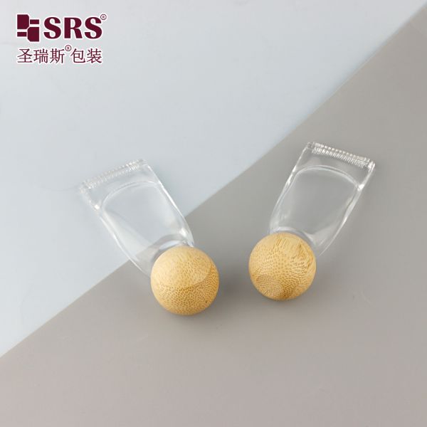 GB3 10ML Luxury Empty Tube Shape Thick Wall Glass Roll On Bottle For Essential Oil