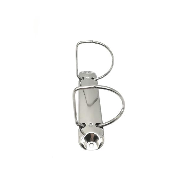 Electroplating 2 Ring Binder Mechanism Large Capacity Binder Hardware Rust Prevention