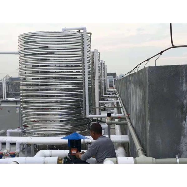 Воздух квартиры 72КВ гостиницы для того чтобы намочить тепловой насос нагревая & охлаждая нагреватель воды РоХС теплового насоса управлением ВИФИ