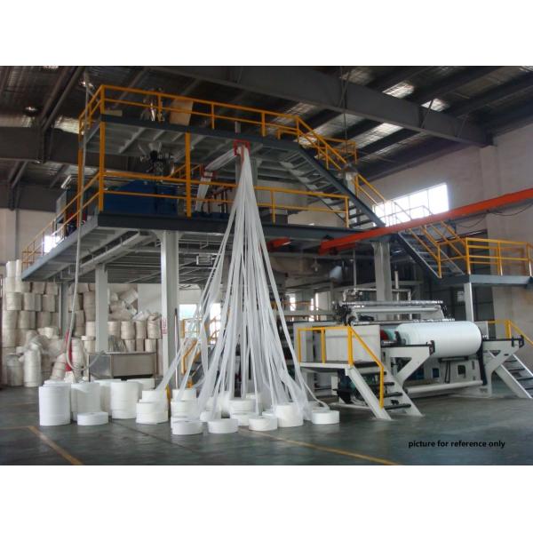 pre-owned 1600/2400/3200mm S SS SMS SSMMS PP used pp spunbond nonwoven fabric making machine production manufacturing machinery