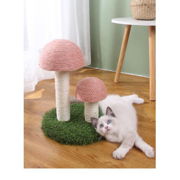 Natural Sisal Luxury Cat Tower A Stylish and Sturdy Play Space for Modern Felines