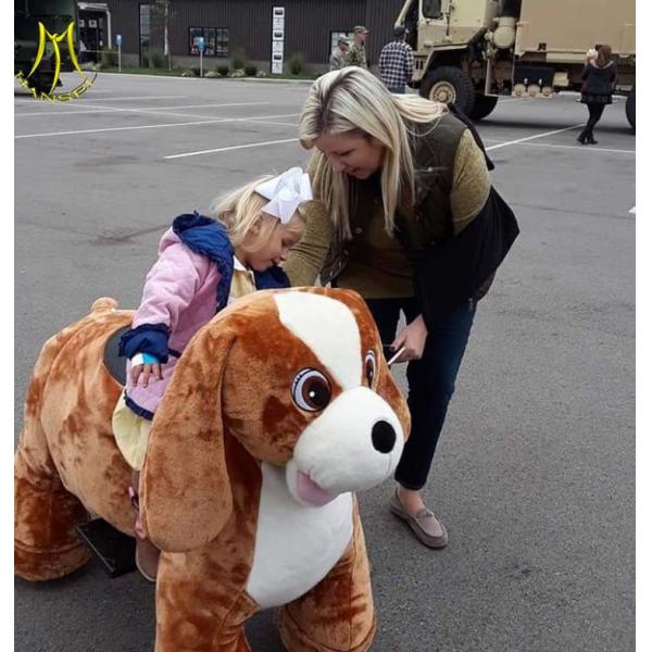 Hansel Electric Battery Motorized Animal Kiddie Animal Rides For Shopping Mall