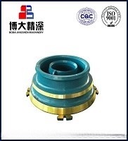 GP220 Stone Cone Crusher Spare Parts Durable Mantle and Bowl Liner with EN124 Standard
