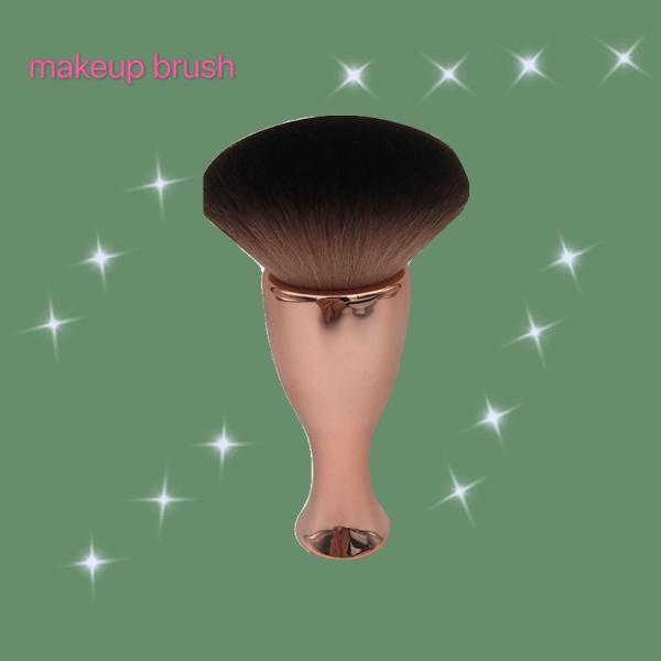 ISO9001 2pcs Synthetic Hair Kabuki Cosmetic Brushes