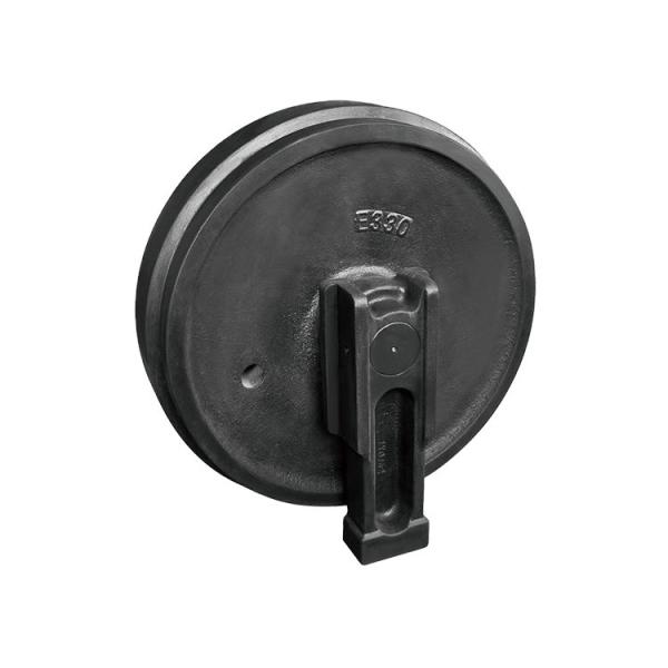 Yellow or Black Excavator Front Idler for Mitsubishi BD2G Custom Undercarriage Parts