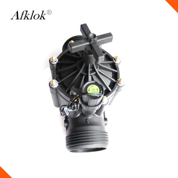300P Irrigation Water Valve With Control Handle Normally Closed Port Size 3