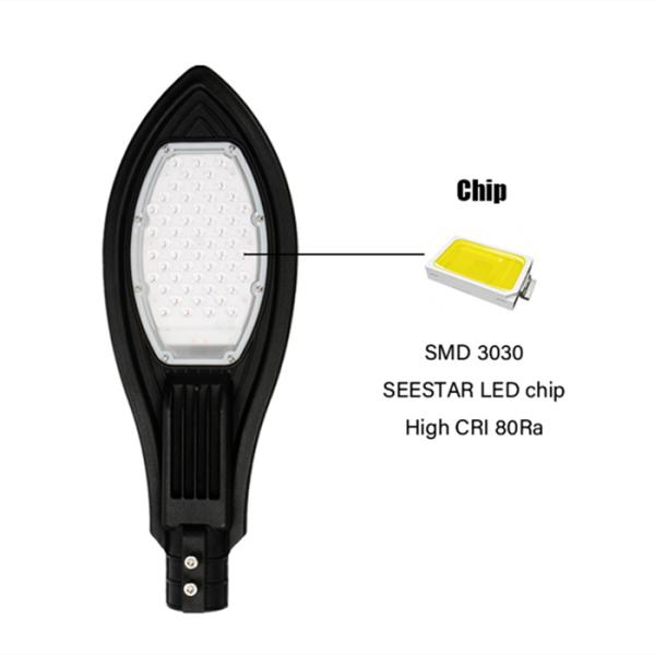 Waterproof 6500K Outdoor Led Street Lights Ip65 Ac Power
