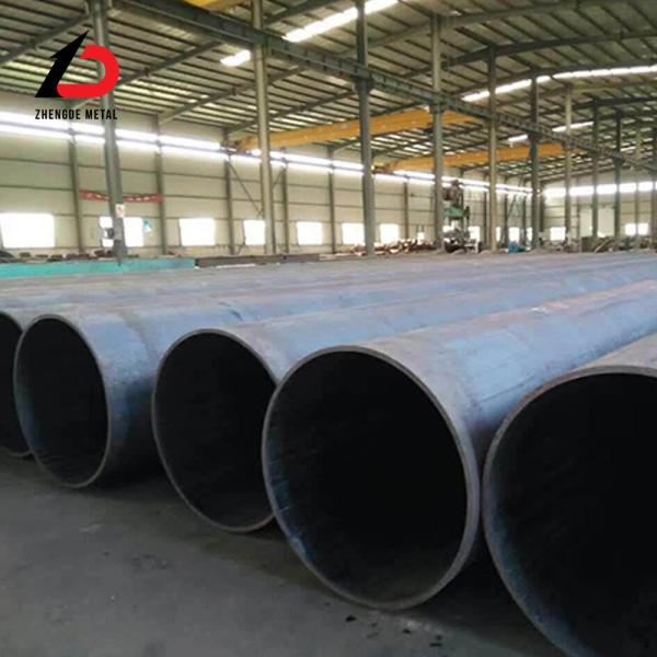 Forno de poço de petróleo Bit Tubos de aço laminados a quente de grande diâmetro