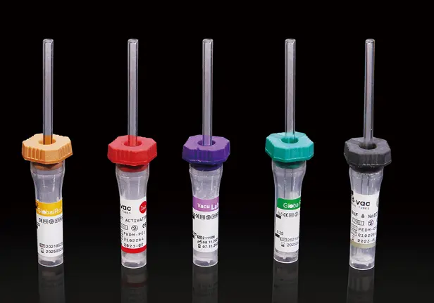 Sterile 0.5ML Disposable Vacuum Blood Collection Tube for Precise Clinical Diagnostics