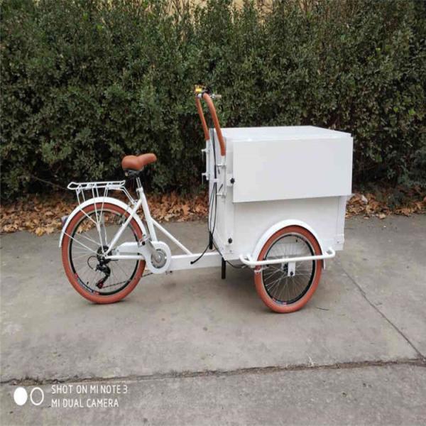 CE Certified 2023 Electric Coffee Tricycle Certificate CE Coffee Bicycle