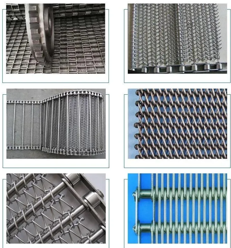 Chain link conveyor belt / Balanced Spiral belt