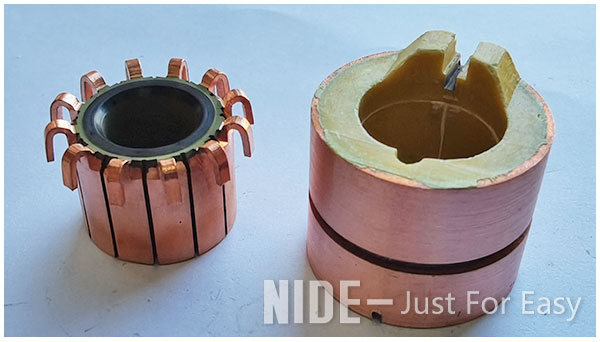 Generator copper slip ring.jpg Автоматический коммутант кольца выскальзывания мотора меди генератора