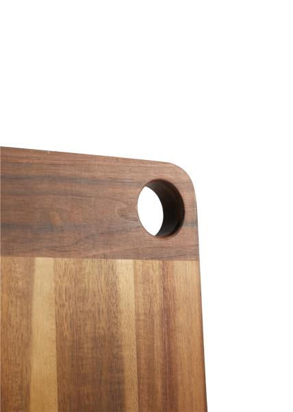 Original Small Kitchen Utensil 40cm 1.8kg Black Walnut Wood Cutting Board